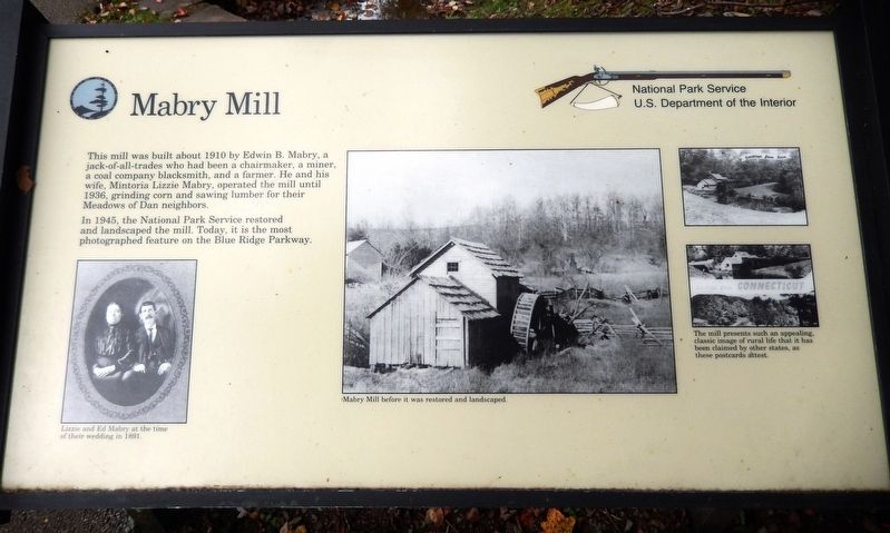 Mabry Mill Marker image. Click for full size.