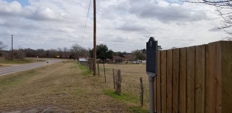 Site of Wesley School Marker image. Click for full size.