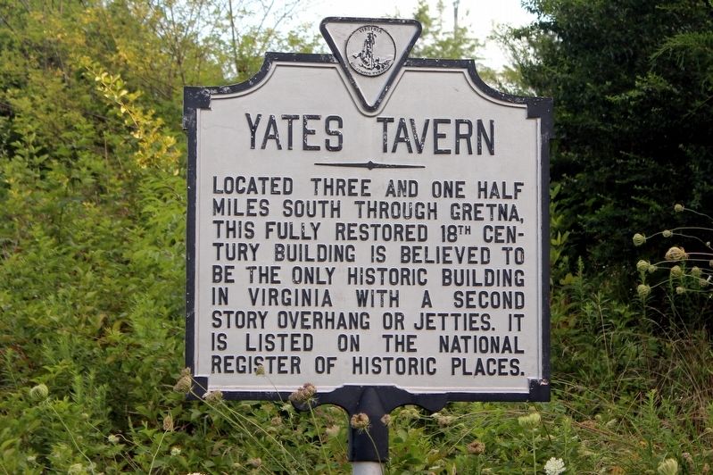 Yates Tavern Marker image. Click for full size.