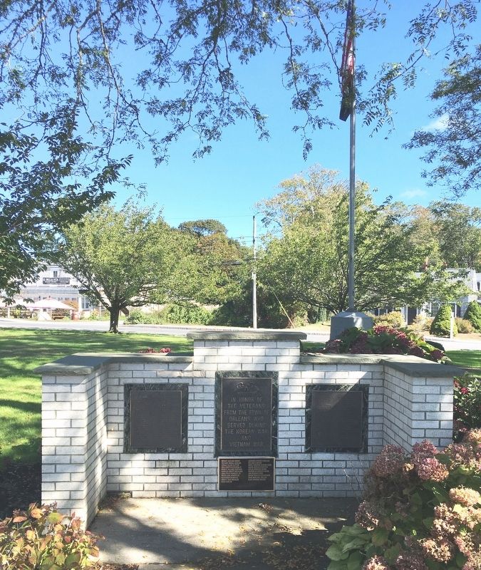 Orleans Korean War and Vietnam War Memorial. Click for full size. Orleans Korean War and Vietnam War Memorial image. Click for full size.