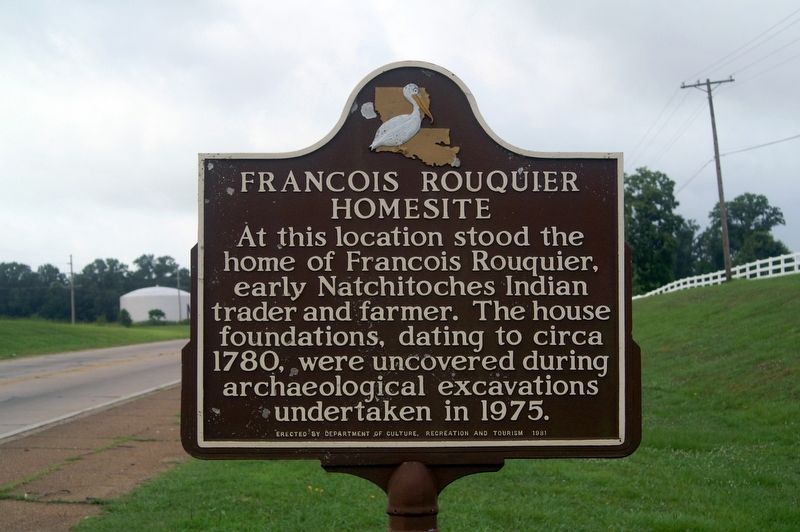 Francois Rouquier Homesite Marker image. Click for full size.