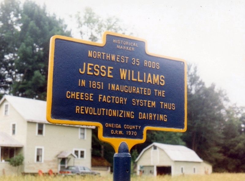 Jesse Williams Marker. Click for full size. Jesse Williams Marker image. Click for full size.