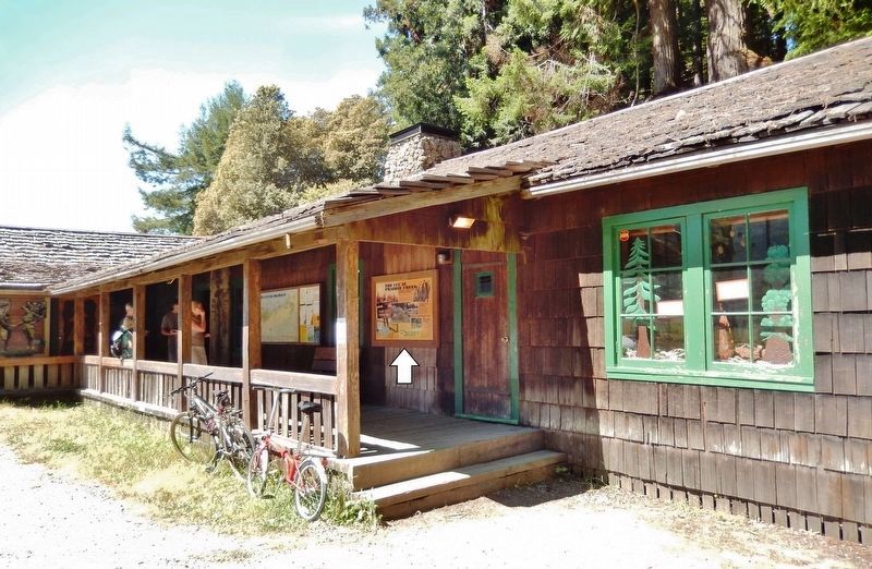 The CCC at Prairie Creek Marker image. Click for full size.