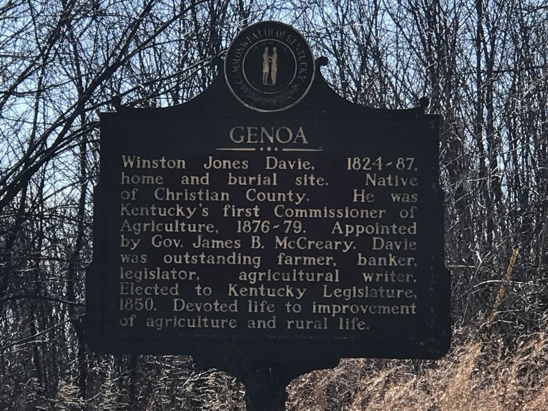 Genoa Marker. Click for full size. Genoa Marker image. Click for full size.