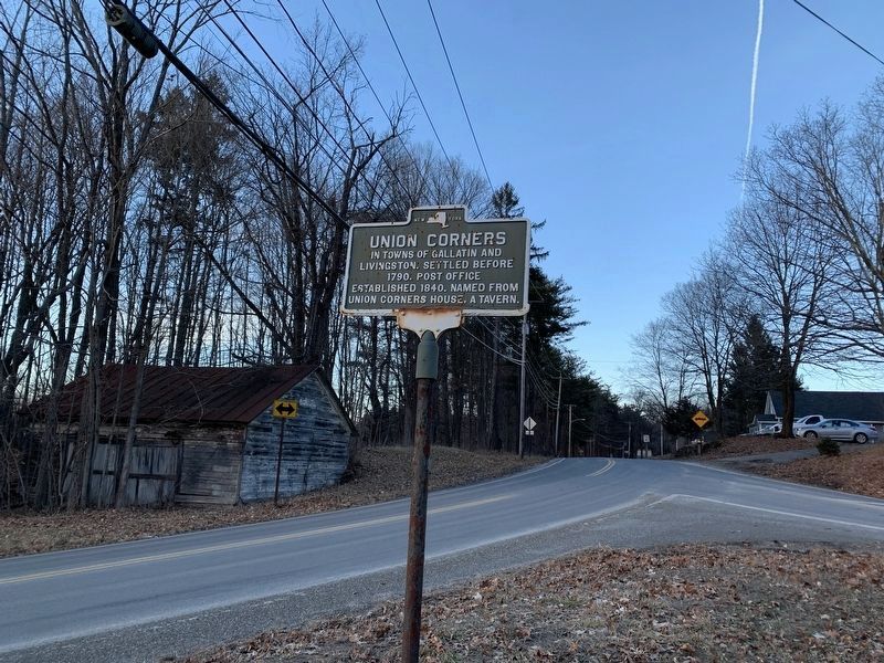 Union Corners Marker image. Click for full size.