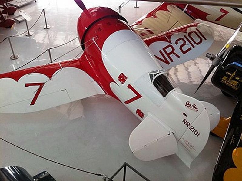 Airworthy Gee Bee R-2 Super Sportster replica at Fantasy of Flight image. Click for full size.