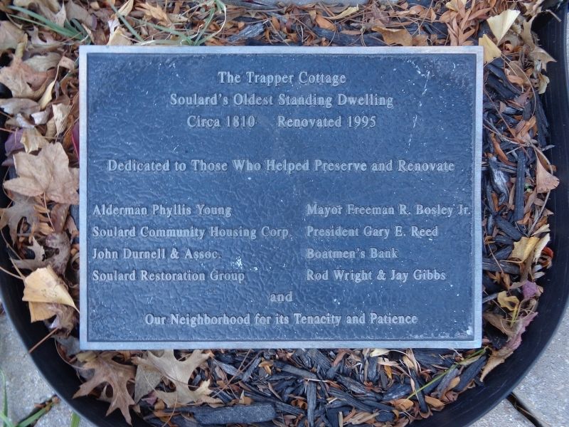 The Trapper Building Marker image. Click for full size.