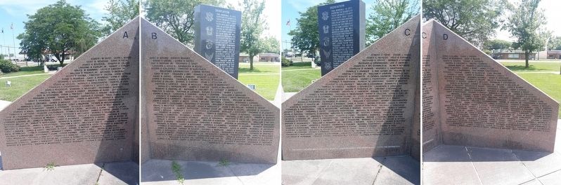Monroe County Vietnam Veterans Memorial. Click for full size. Monroe County Vietnam Veterans Memorial image. Click for full size.