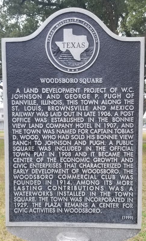 Woodsboro Square Marker image. Click for full size.