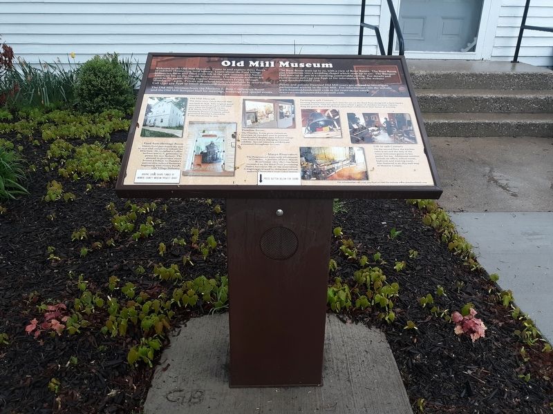 Old Mill Museum Marker image. Click for full size.