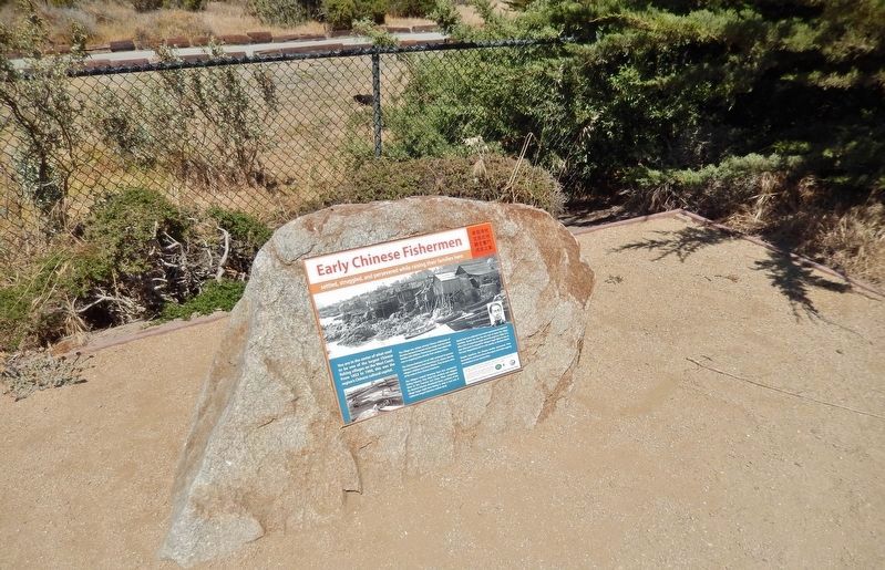 Early Chinese Fishermen Marker image. Click for full size.