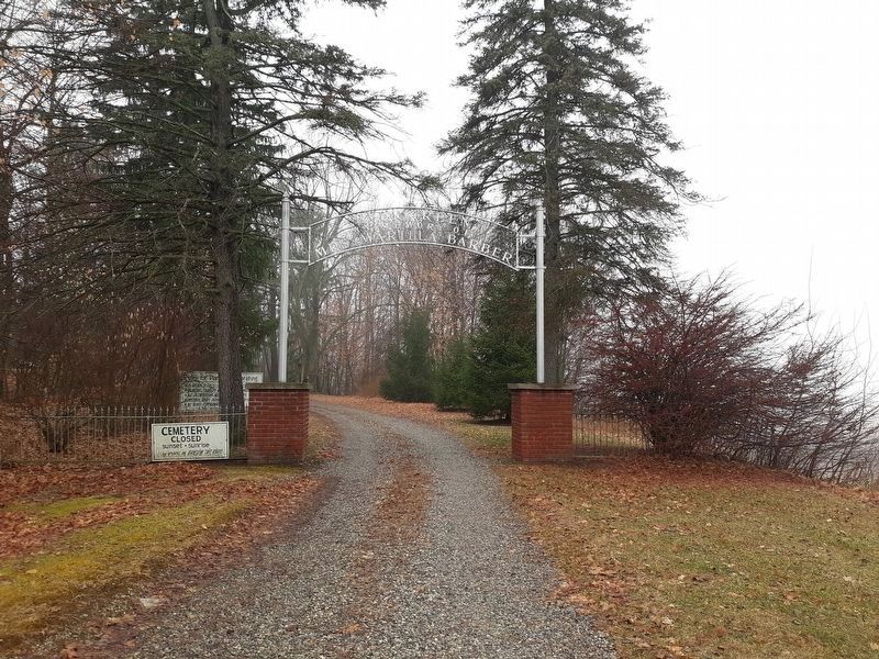 Evergreen Cemetery Entrance image. Click for full size.
