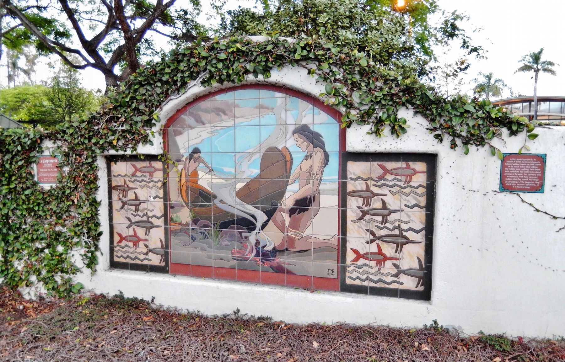 La Carpinteria Tile Mural & Marker. Click for full size. La Carpinteria Tile Mural & Marker image. Click for full size.