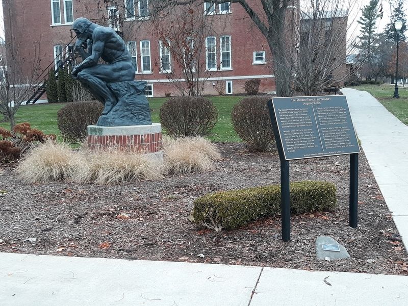 The Thinker Marker image. Click for full size.