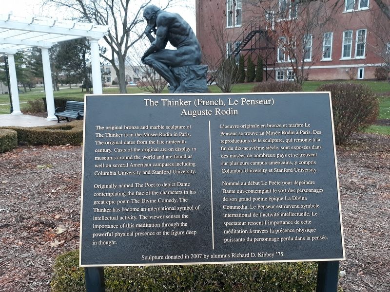 The Thinker Marker image. Click for full size.