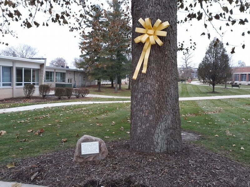Adrian College Veterans Memorial. Click for full size. Adrian College Veterans Memorial image. Click for full size.
