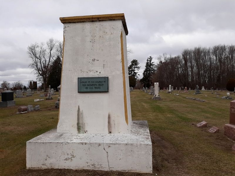 Deerfield Township Unknown Dead Memorial image. Click for full size.