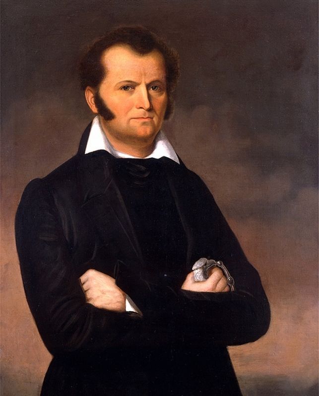 James Bowie (1796-1836) image. Click for full size.