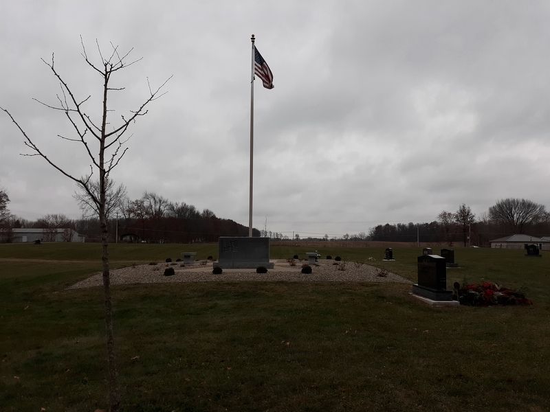 Rollin Township Veterans Memorial. Click for full size. Rollin Township Veterans Memorial image. Click for full size.