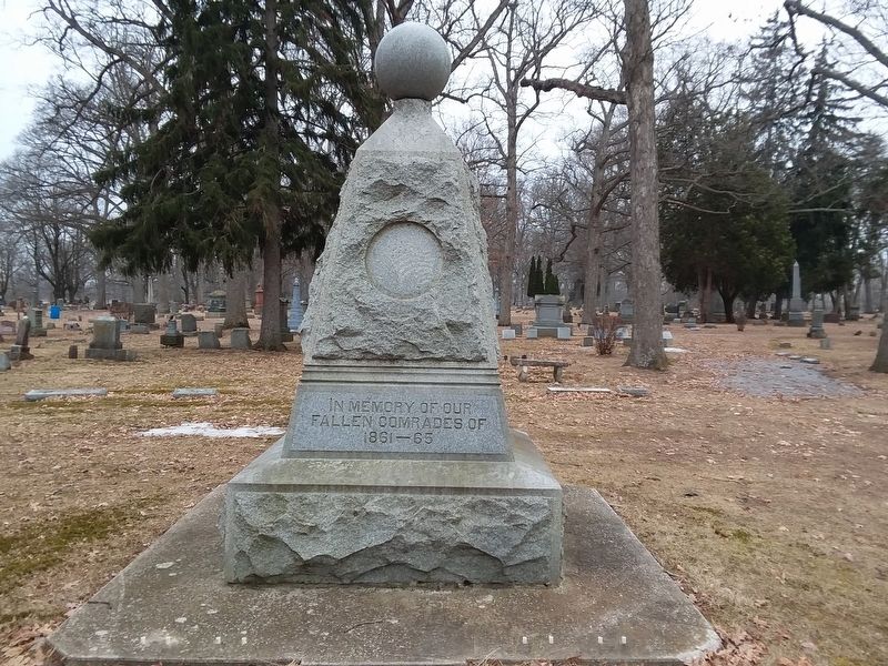 Morenci Civil War Memorial. Click for full size. Morenci Civil War Memorial image. Click for full size.
