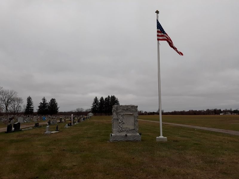 Ogden Township Veterans Memorial. Click for full size. Ogden Township Veterans Memorial image. Click for full size.