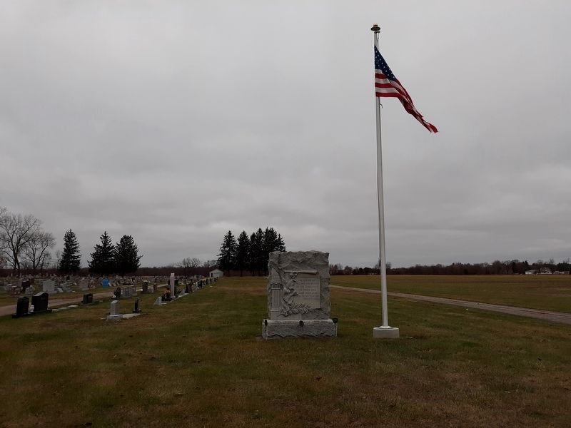 Ogden Township Veterans Memorial image. Click for full size.