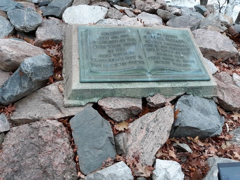 Irish Pioneers & Father Gabriel Richards Marker. Click for full size. Irish Pioneers & Father Gabriel Richards Marker image. Click for full size.