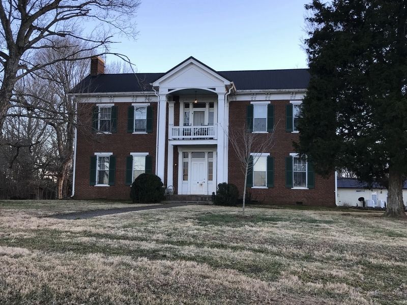 Brodnax-Conn House (Front elevation) image. Click for full size.