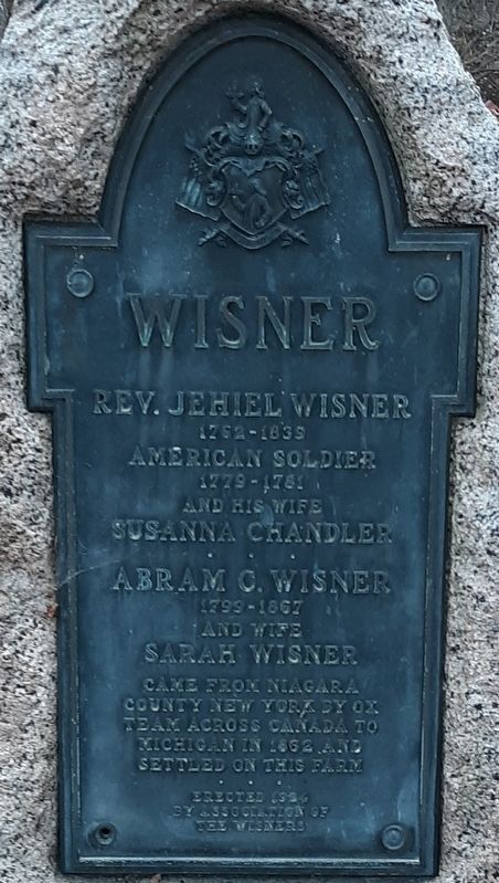 Wisner Marker. Click for full size. Wisner Marker image. Click for full size.