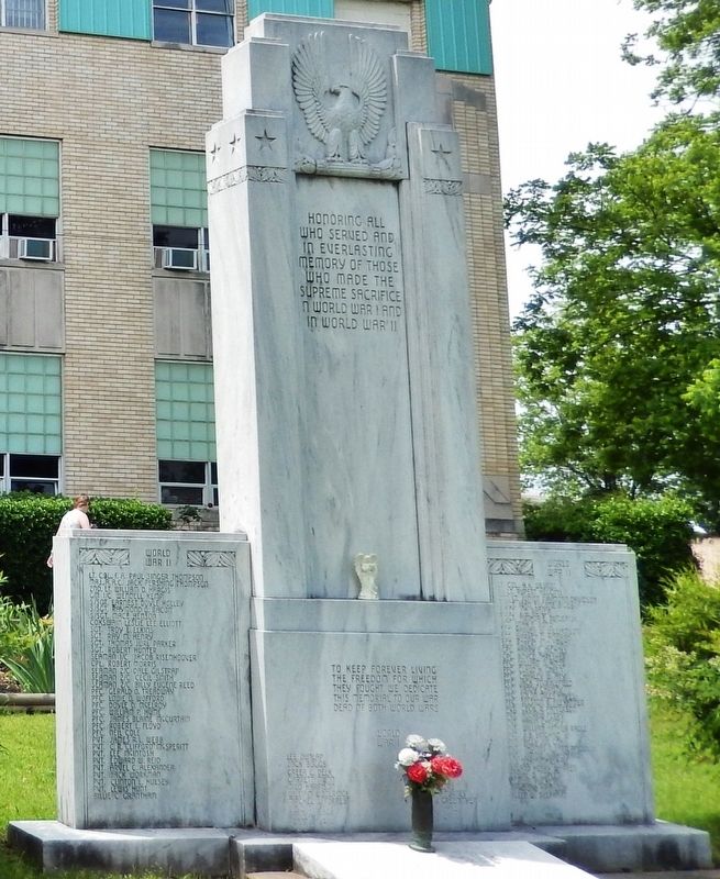 Haskell County World War Memorial image. Click for full size.