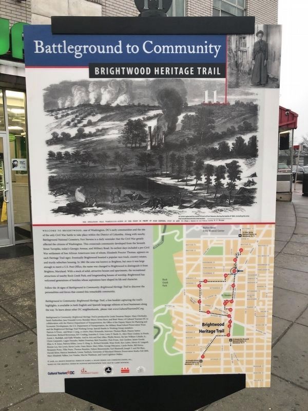 The Seventh Street Turnpike Marker. Click for full size. The Seventh Street Turnpike Marker image. Click for full size.