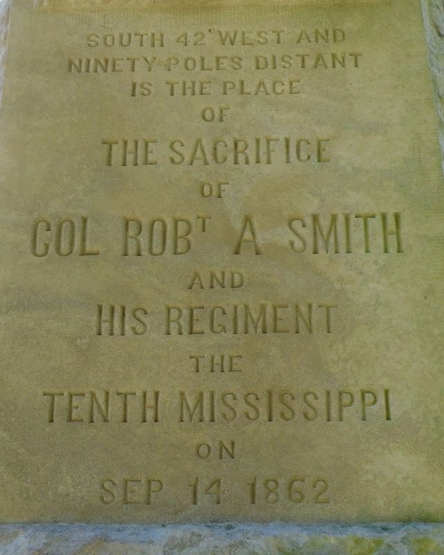 Col Robt A Smith Monument image. Click for full size.