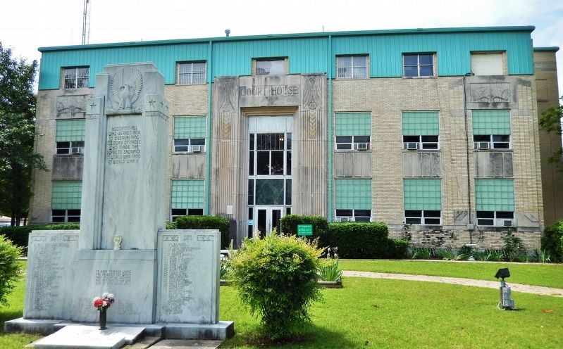 Haskell County World War Memorial image. Click for full size.