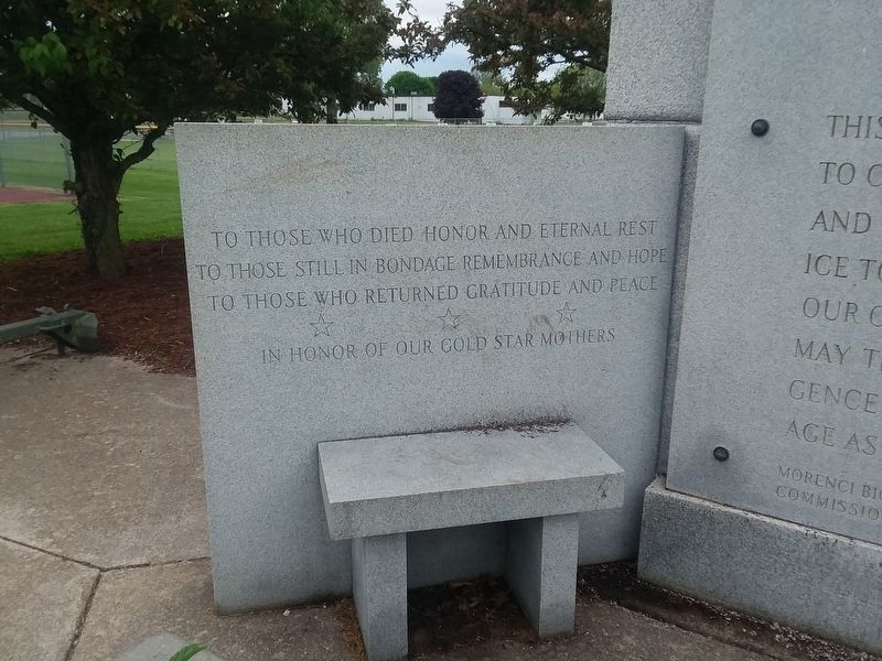 Morenci Veterans Memorial image. Click for full size.