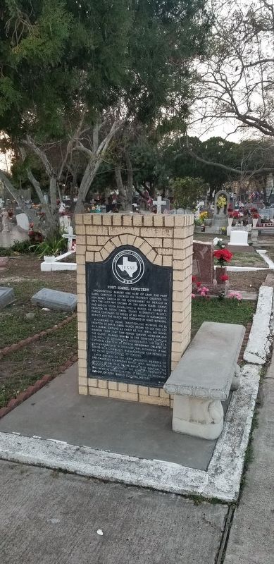 Port Isabel Cemetery Marker image. Click for full size.