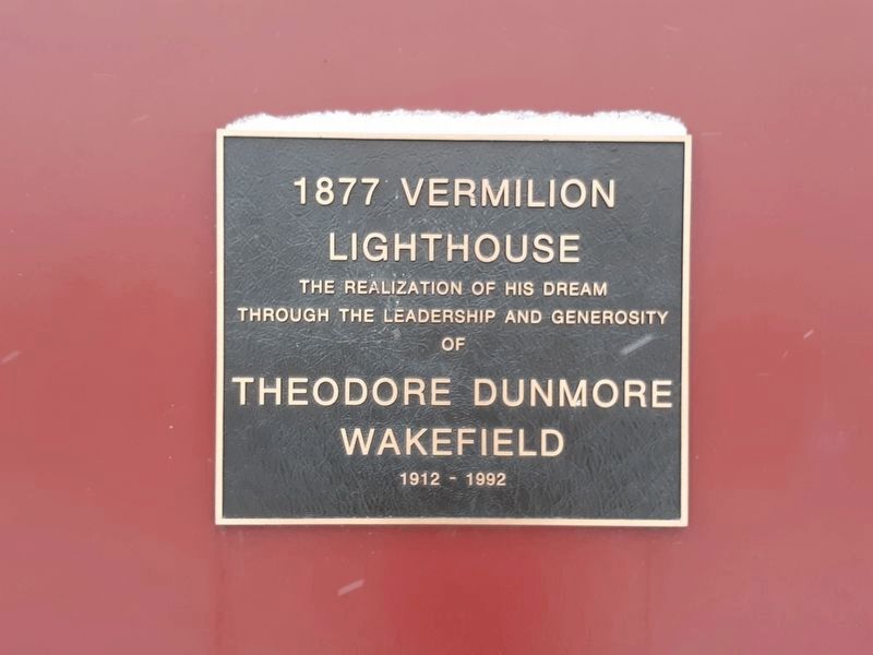 Vermilions Lighthouse Marker image. Click for full size.