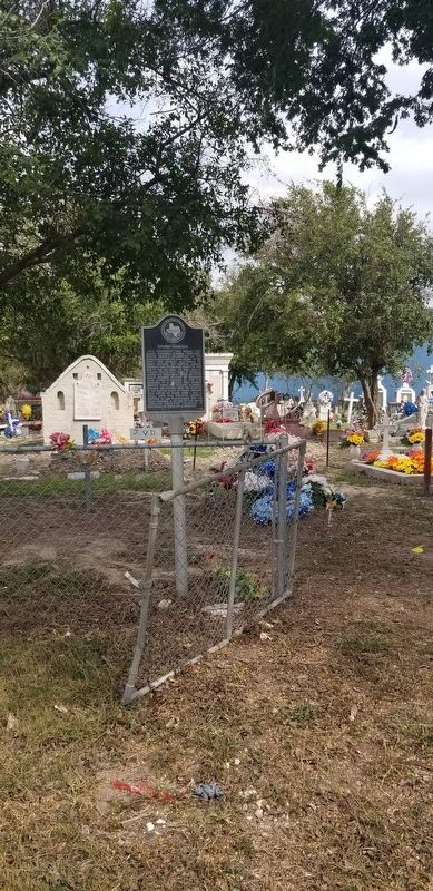 Esparza Cemetery and Marker image. Click for full size.