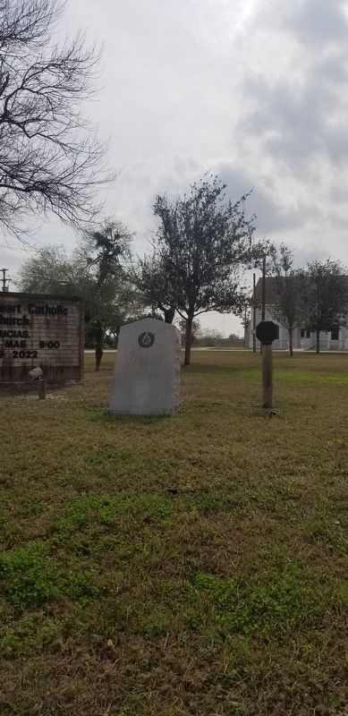 Las Rucias Marker. Click for full size. Las Rucias Marker image. Click for full size.