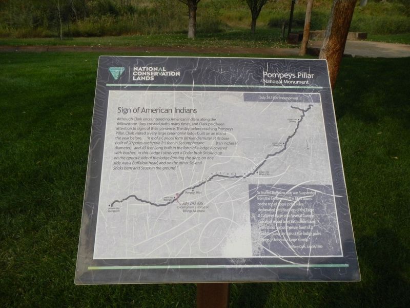 Sign of American Indians Marker. Click for full size. Sign of American Indians Marker image. Click for full size.