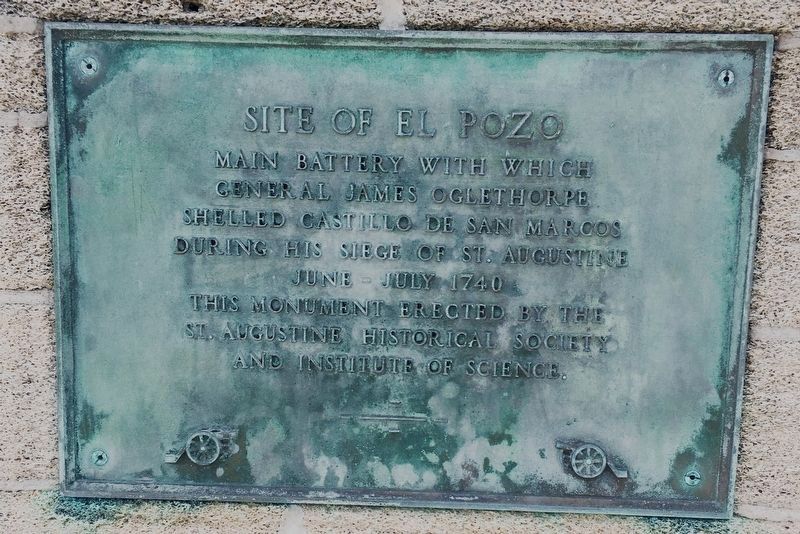 Site of El Pozo Marker image. Click for full size.