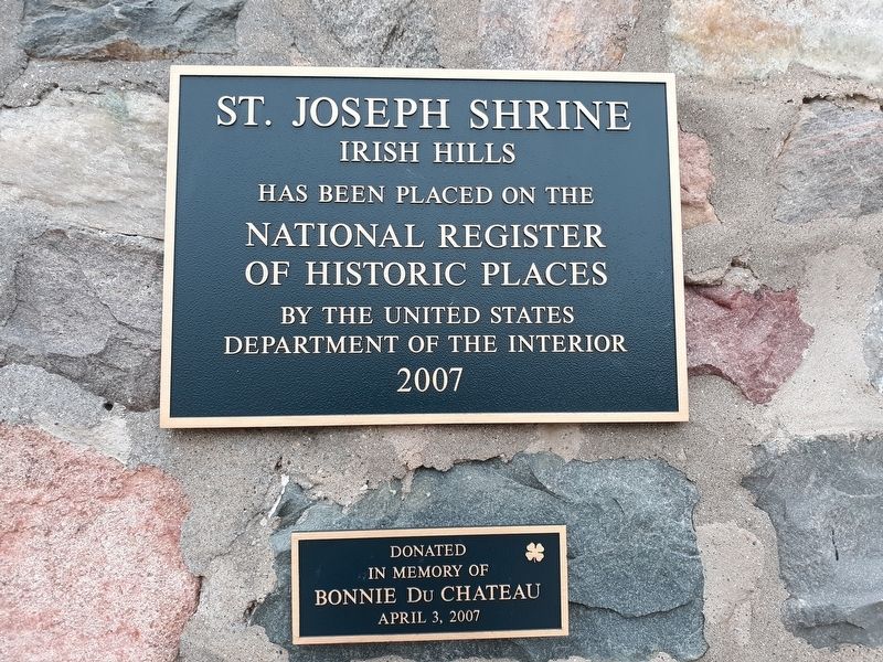 St. Joseph Shrine Marker image. Click for full size.