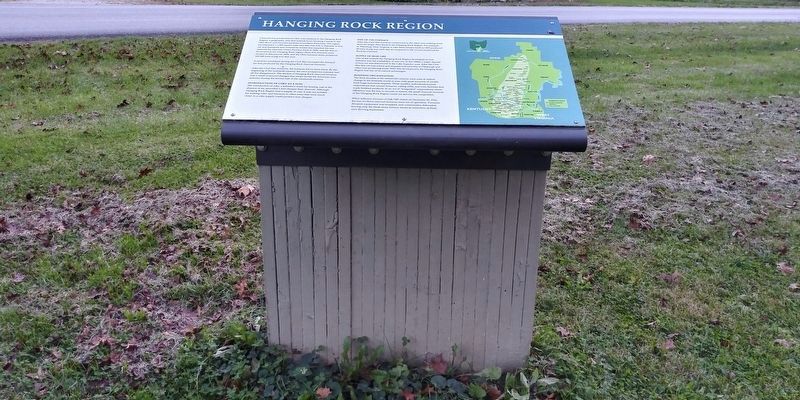 Hanging Rock Region Marker image. Click for full size.
