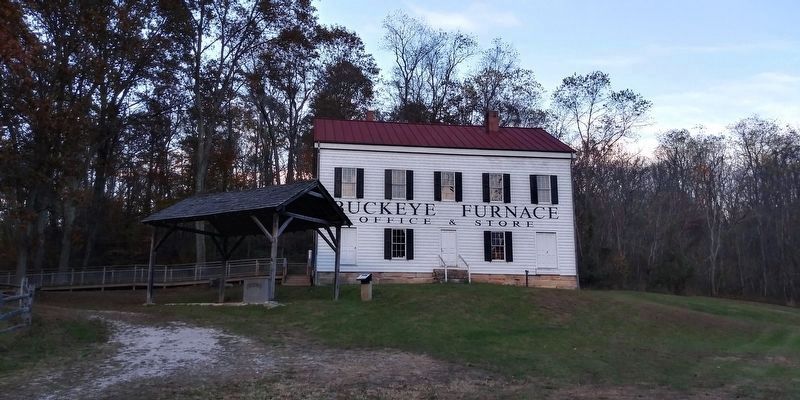 Buckeye Furnace Office & Store. Click for full size. Buckeye Furnace Office & Store image. Click for full size.