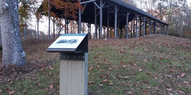 Stock Shed Marker. Click for full size. Stock Shed Marker image. Click for full size.