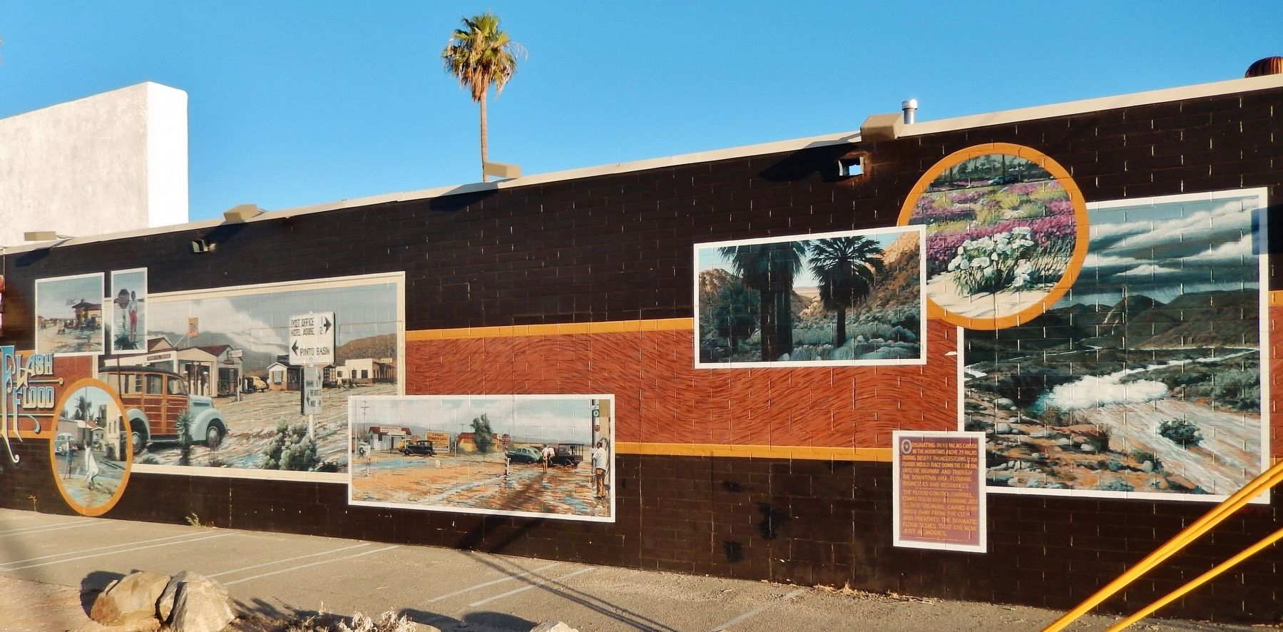 Flash Flood Mural image. Click for full size.