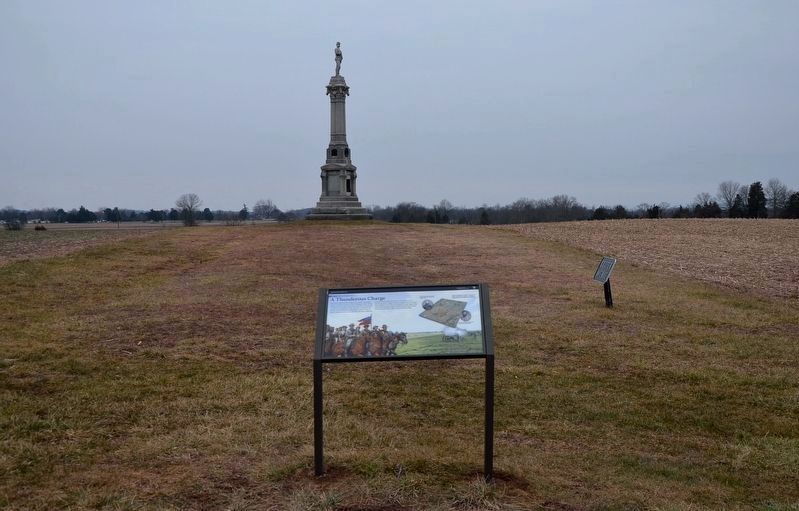 A Thunderous Charge Marker (original location) image. Click for full size.