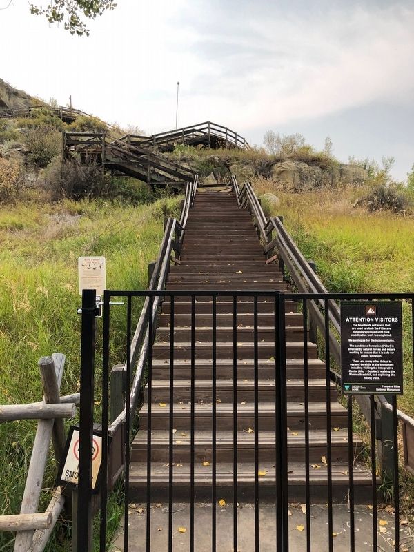 The Boardwalk Starts Up Pompeys Pillar (now closed) image. Click for full size.