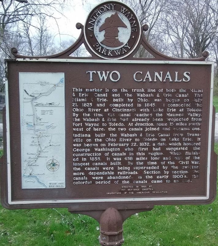 Two Canals side of the marker image. Click for full size.