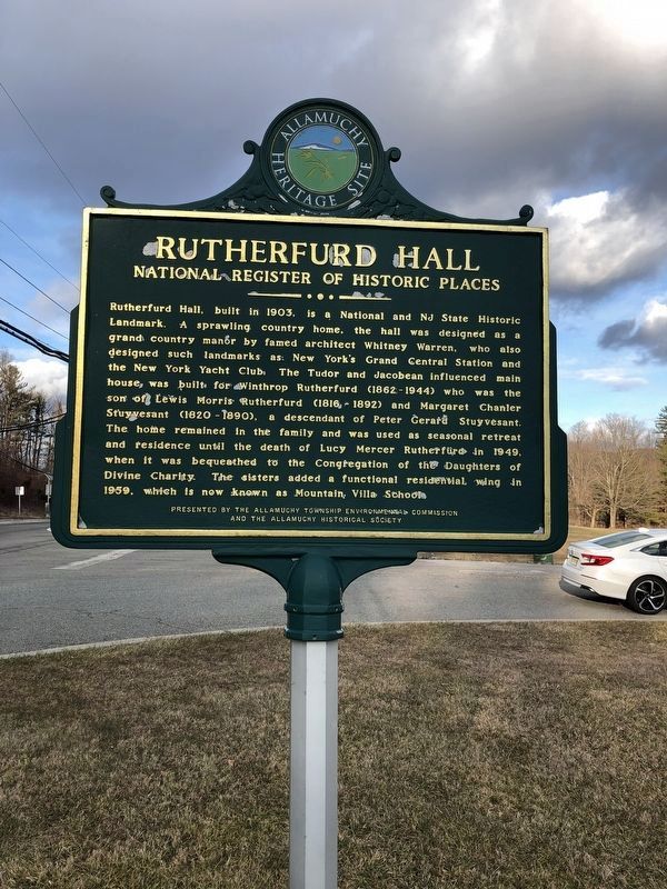 Rutherford Hall Marker image. Click for full size.