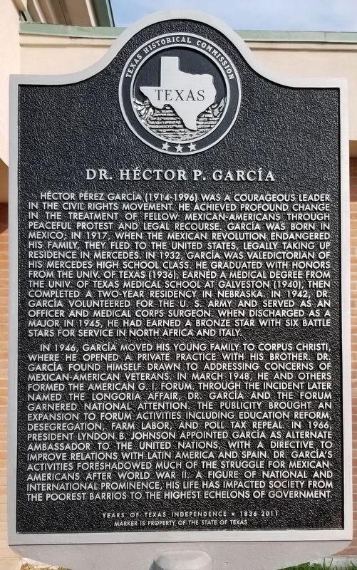 Dr. Héctor P. García Marker image. Click for full size.